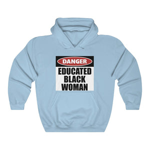 Educated Black Woman: Unisex Heavy Blend™ Hooded Sweatshirt