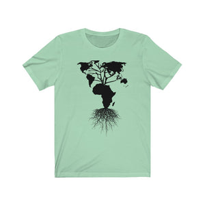 African Roots: Kings' or Queens' Jersey Short Sleeve Tee