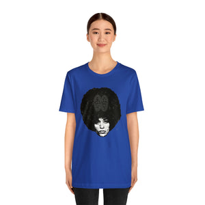 Angela Davis/UCC Logo: Unisex Jersey Short Sleeve Tee