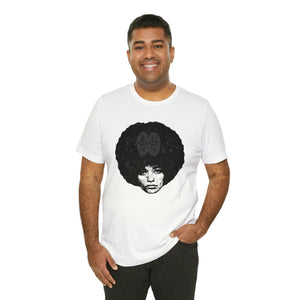 Angela Davis/UCC Logo: Unisex Jersey Short Sleeve Tee