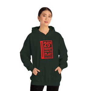 Insert to Play: Unisex Heavy Blend™ Hooded Sweatshirt