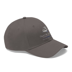 Travel The Distance Hat: Unisex Twill Hat