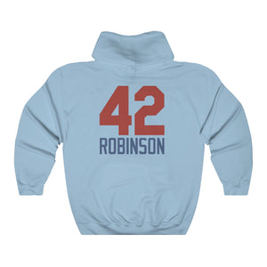 Jackie Robinson: Unisex Heavy Blend™ Hooded Sweatshirt