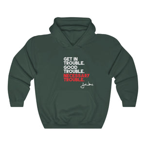 Get In Good Trouble: Unisex Heavy Blend™ Hooded Sweatshirt