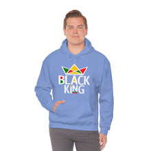 Load image into Gallery viewer, Black King: Unisex Heavy Blend™ Hooded Sweatshirt