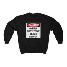 Load image into Gallery viewer, Protective Black Dad: Unisex Heavy Blend™ Crewneck Sweatshirt