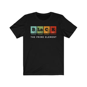 Black/The Prime Element: Kings' Jersey Short Sleeve Tee