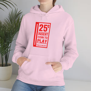 Insert to Play: Unisex Heavy Blend™ Hooded Sweatshirt