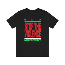 Cargar imagen en el visor de la galería, Stop The Violence Movement: Unisex Jersey Short Sleeve Tee