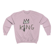Load image into Gallery viewer, Crowned King: Unisex Heavy Blend™ Crewneck Sweatshirt