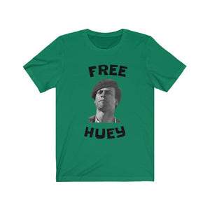 Free Huey: Kings' or Queens' Jersey Short Sleeve Tee