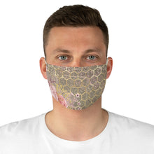 Load image into Gallery viewer, Bee Hive: Queens&#39; Fabric Face Mask