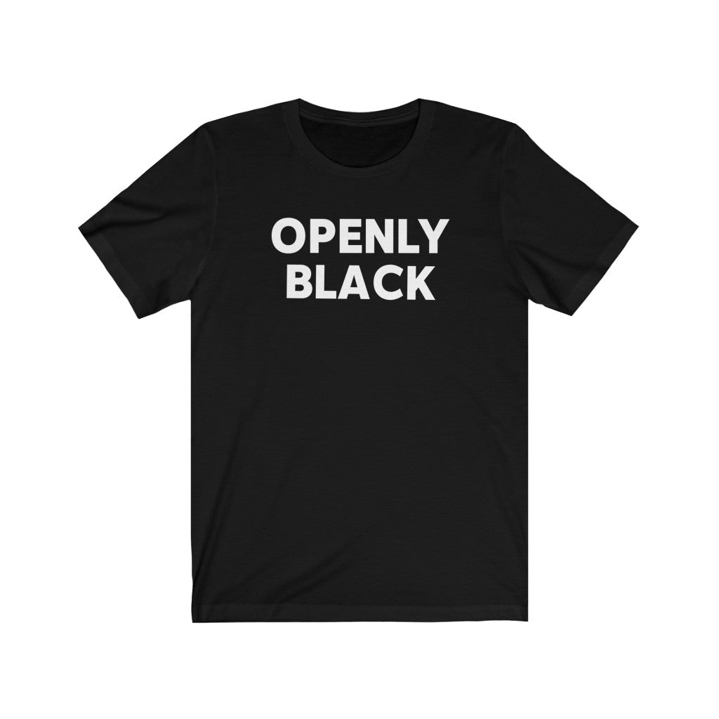 Openly Black: Kings' Jersey Short Sleeve Tee