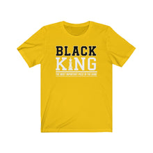 Load image into Gallery viewer, Black King: Kings&#39; Jersey Short Sleeve Tee