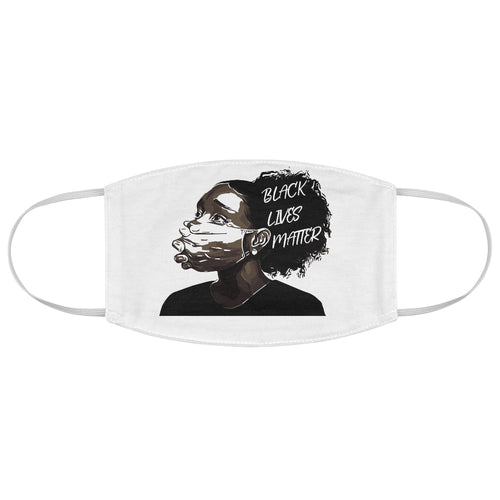 Black Lives Matter/I Can't Breathe: Kings' or Queens' Fabric Face Mask