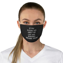 Cargar imagen en el visor de la galería, If You&#39;re Reading This: Fabric Face Mask