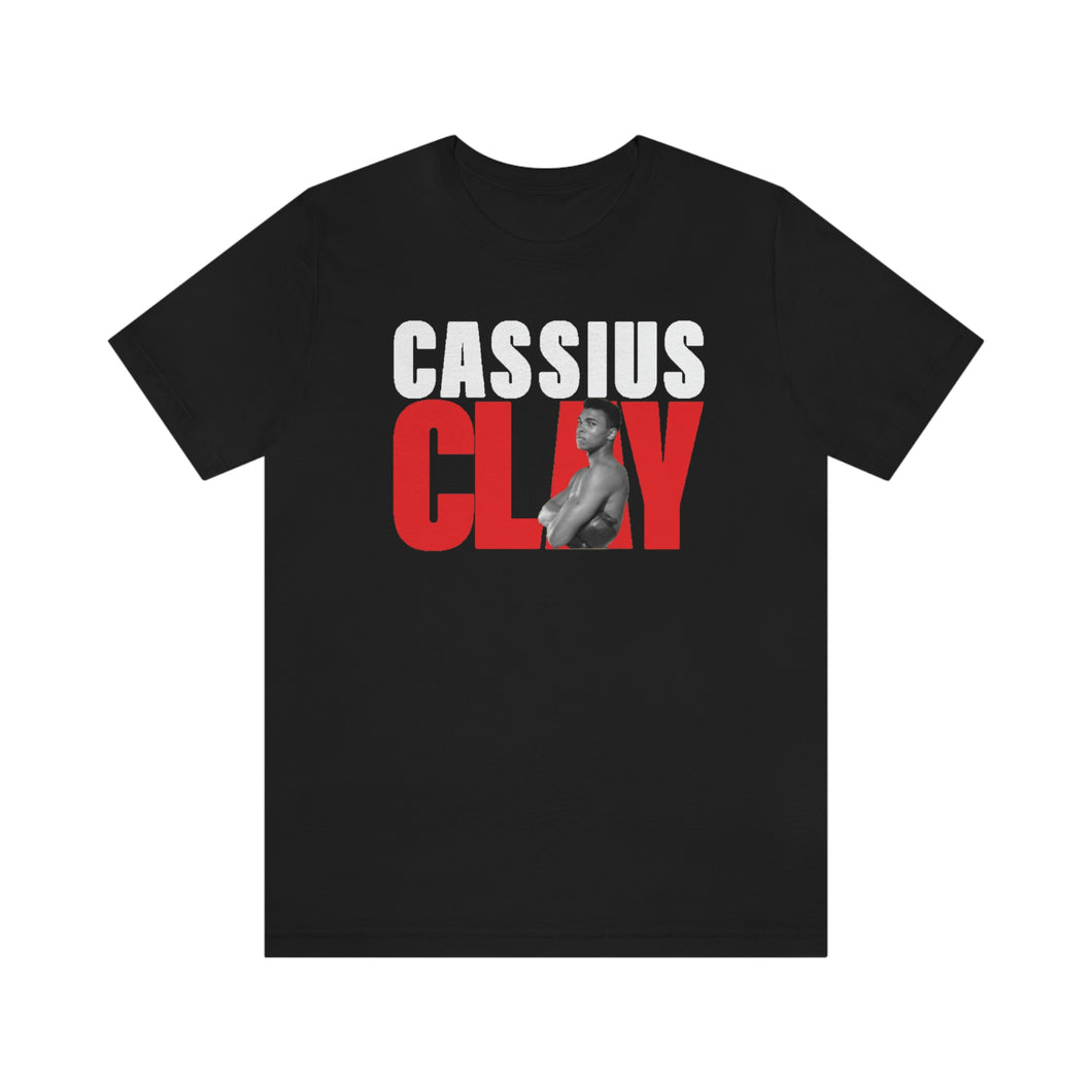 Cassius Clay: Unisex Jersey Short Sleeve Tee