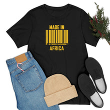 Cargar imagen en el visor de la galería, Made in Africa: Unisex Jersey Short Sleeve Tee