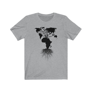 African Roots: Kings' or Queens' Jersey Short Sleeve Tee