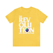 Cargar imagen en el visor de la galería, The Revolution: Unisex Jersey Short Sleeve Tee