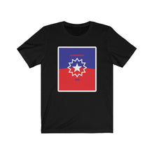 Load image into Gallery viewer, Juneteenth Flag 1865: Kings&#39; or Queens&#39; Unisex Jersey Short Sleeve Tee