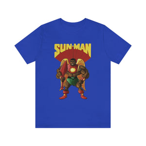 Sun-Man: Unisex Jersey Short Sleeve Tee