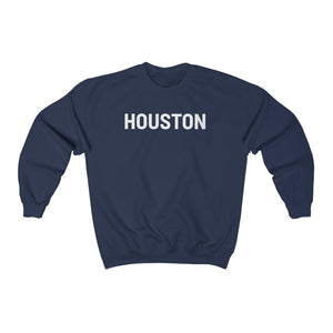 Houston: Unisex Heavy Blend™ Crewneck Sweatshirt