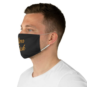 Slim Thick (Black): Queens' Fabric Face Mask