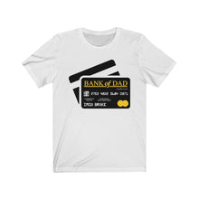 Cargar imagen en el visor de la galería, Bank of Dad: Kings&#39; Jersey Short Sleeve Tee