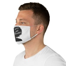 Cargar imagen en el visor de la galería, Black Lives Matter/I Can&#39;t Breathe: Kings&#39; or Queens&#39; Fabric Face Mask