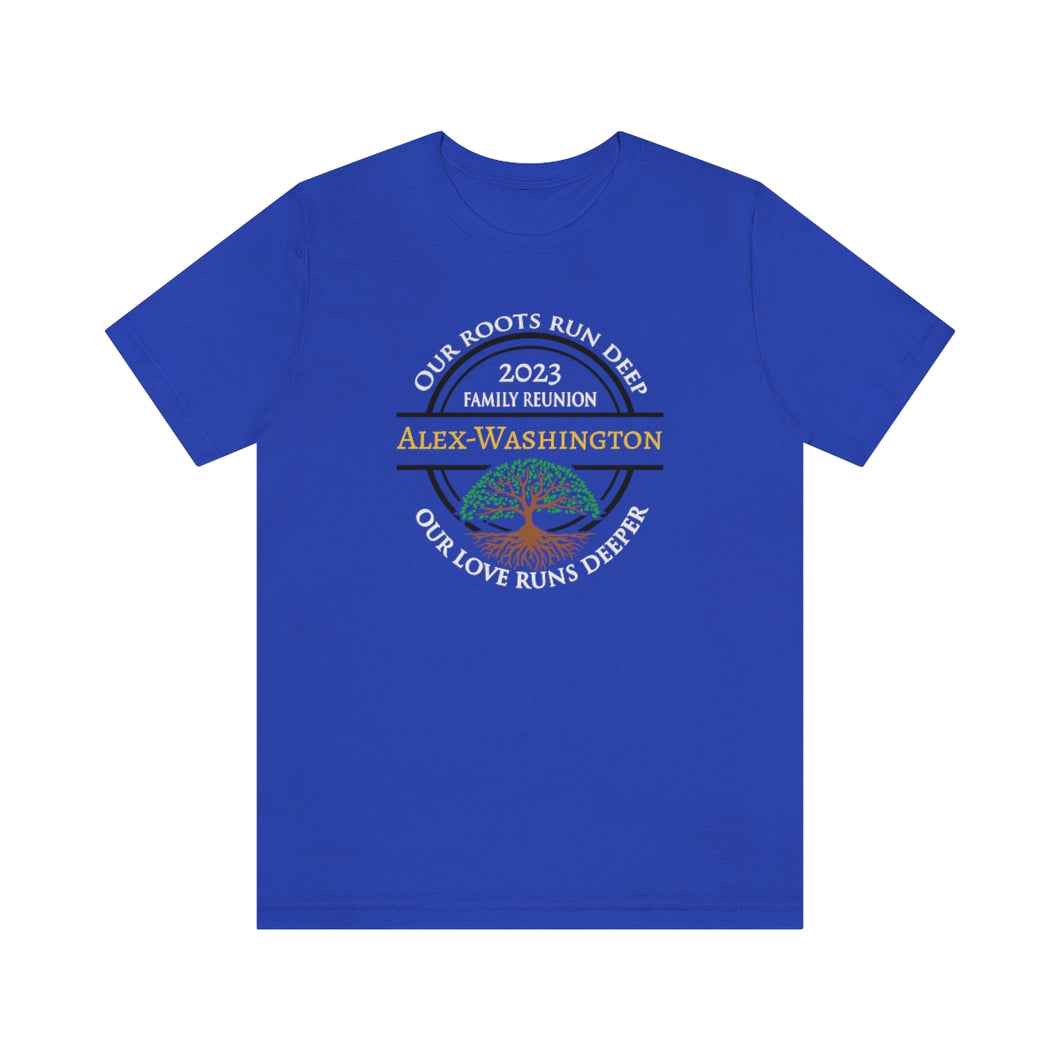 Alex-Washington T-Shirt:  T-Shirt Only (DOES NOT include: Chehaw Park Entry or Food @ Events)
