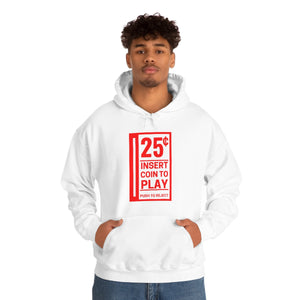 Insert to Play: Unisex Heavy Blend™ Hooded Sweatshirt