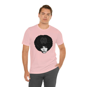 Angela Davis/UCC Logo: Unisex Jersey Short Sleeve Tee