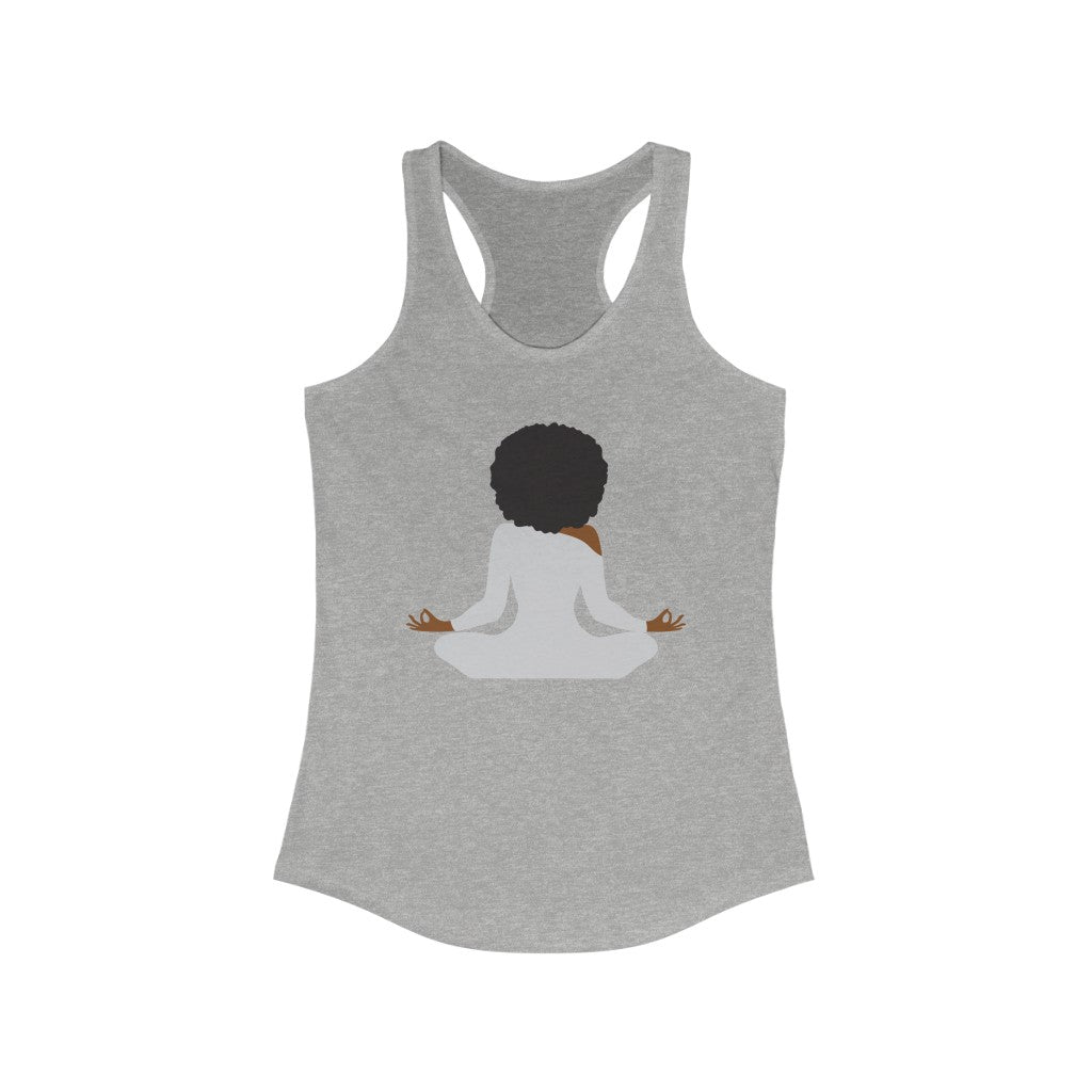 Afrocentric Yoga: Queens' Ideal Racerback Tank