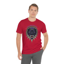 Load image into Gallery viewer, Panther (Wakanda Forever): Unisex Jersey Short Sleeve Tee