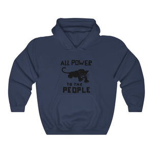 All Power To The People: Unisex Heavy Blend™ Hooded Sweatshirt