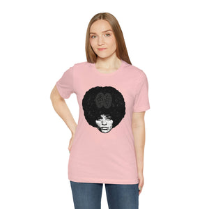 Angela Davis/UCC Logo: Unisex Jersey Short Sleeve Tee