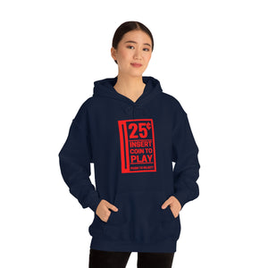 Insert to Play: Unisex Heavy Blend™ Hooded Sweatshirt