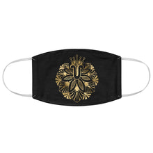 Cargar imagen en el visor de la galería, Crowned Lotus: Kings&#39; or Queens&#39; Fabric Face Mask