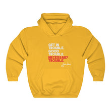 Load image into Gallery viewer, Get In Good Trouble: Unisex Heavy Blend™ Hooded Sweatshirt