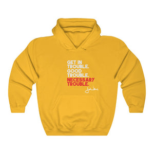 Get In Good Trouble: Unisex Heavy Blend™ Hooded Sweatshirt