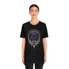 Load image into Gallery viewer, Panther (Wakanda Forever): Unisex Jersey Short Sleeve Tee