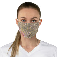 Cargar imagen en el visor de la galería, Bee Hive: Queens&#39; Fabric Face Mask