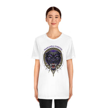 Load image into Gallery viewer, Panther (Wakanda Forever): Unisex Jersey Short Sleeve Tee