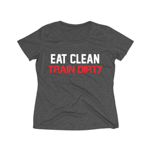 Eat Clean & Train Dirty: Queens' Heather Wicking Tee