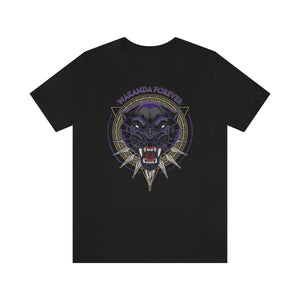 Panther (Wakanda Forever): Unisex Jersey Short Sleeve Tee