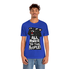 Load image into Gallery viewer, Retro Panther: Kings&#39; Jersey Short Sleeve Tee