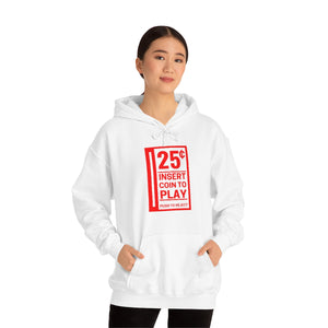 Insert to Play: Unisex Heavy Blend™ Hooded Sweatshirt