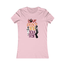 Cargar imagen en el visor de la galería, Love, Peace &amp; Soul Train: Queens&#39; Favorite Tee