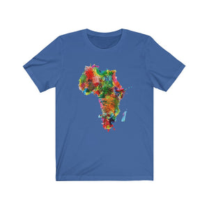 Abstract Africa: Kings' or Queens' Unisex Jersey Short Sleeve Tee